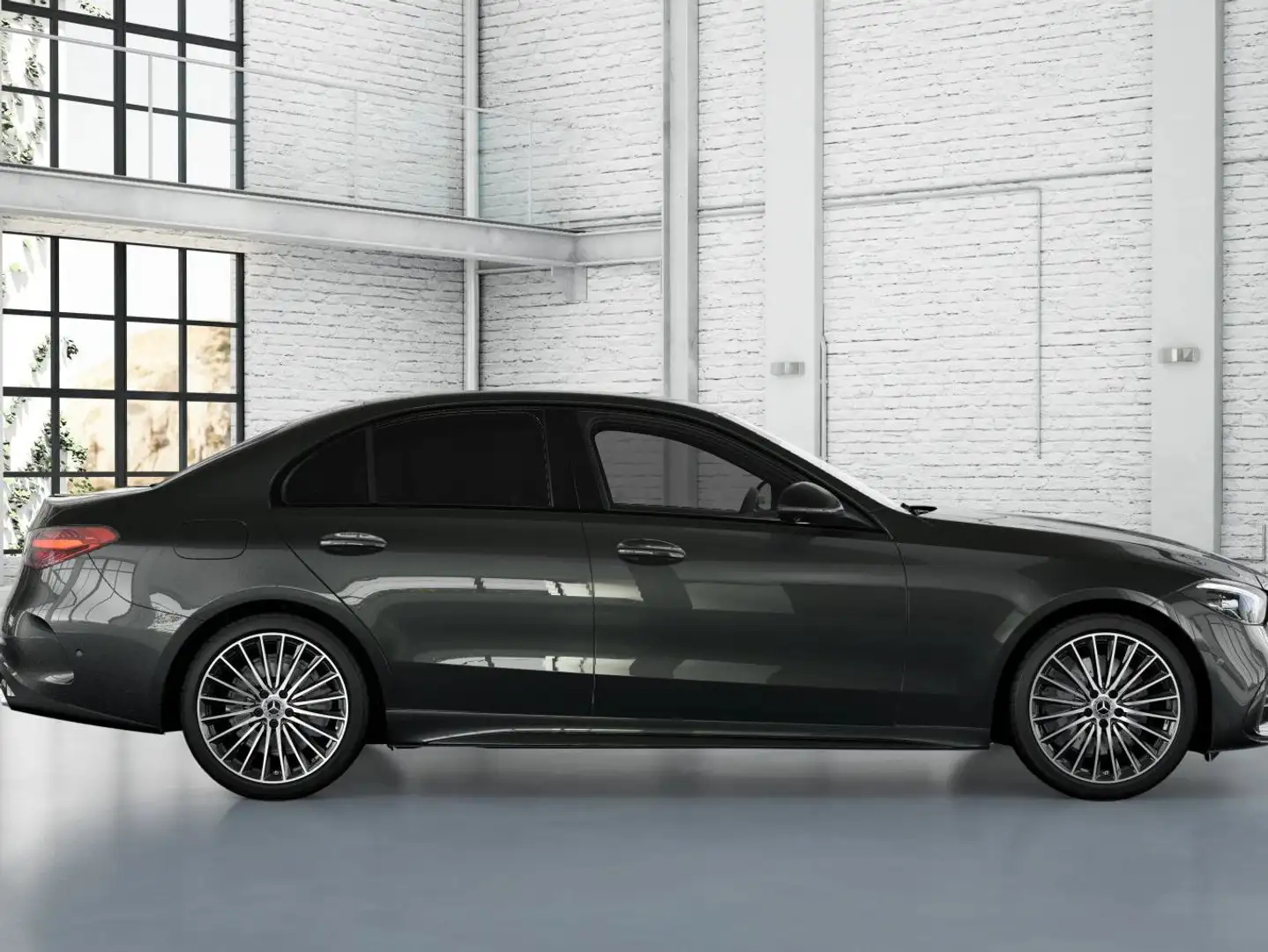 Mercedes-Benz C 220 C 220d Mild hyb. AMG Line ADVANCED PLUS Gris - 2