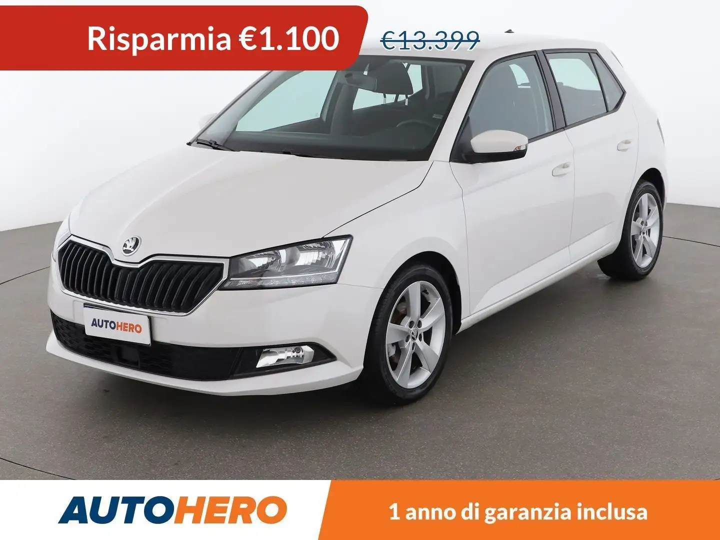 Skoda Fabia 1.0 MPI Design Edition 60 CV Bianco - 1