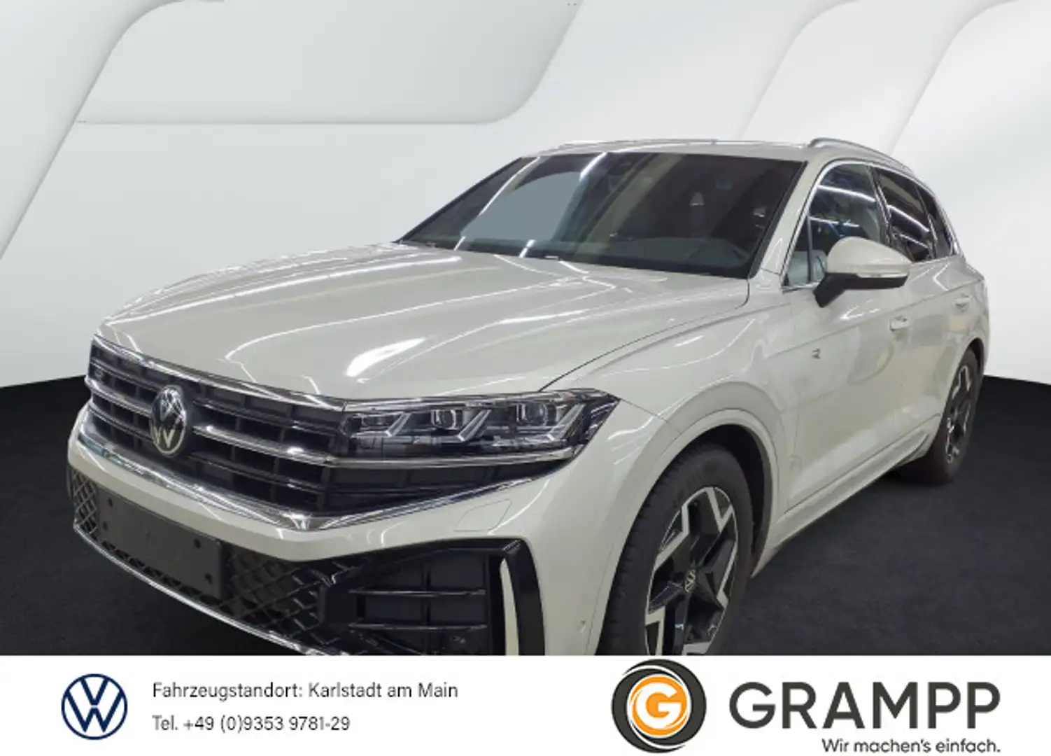 Volkswagen Touareg R-Line 3.0TDI +AHK+KAMERA+LUFT+HUD+ACC+ Beige - 1