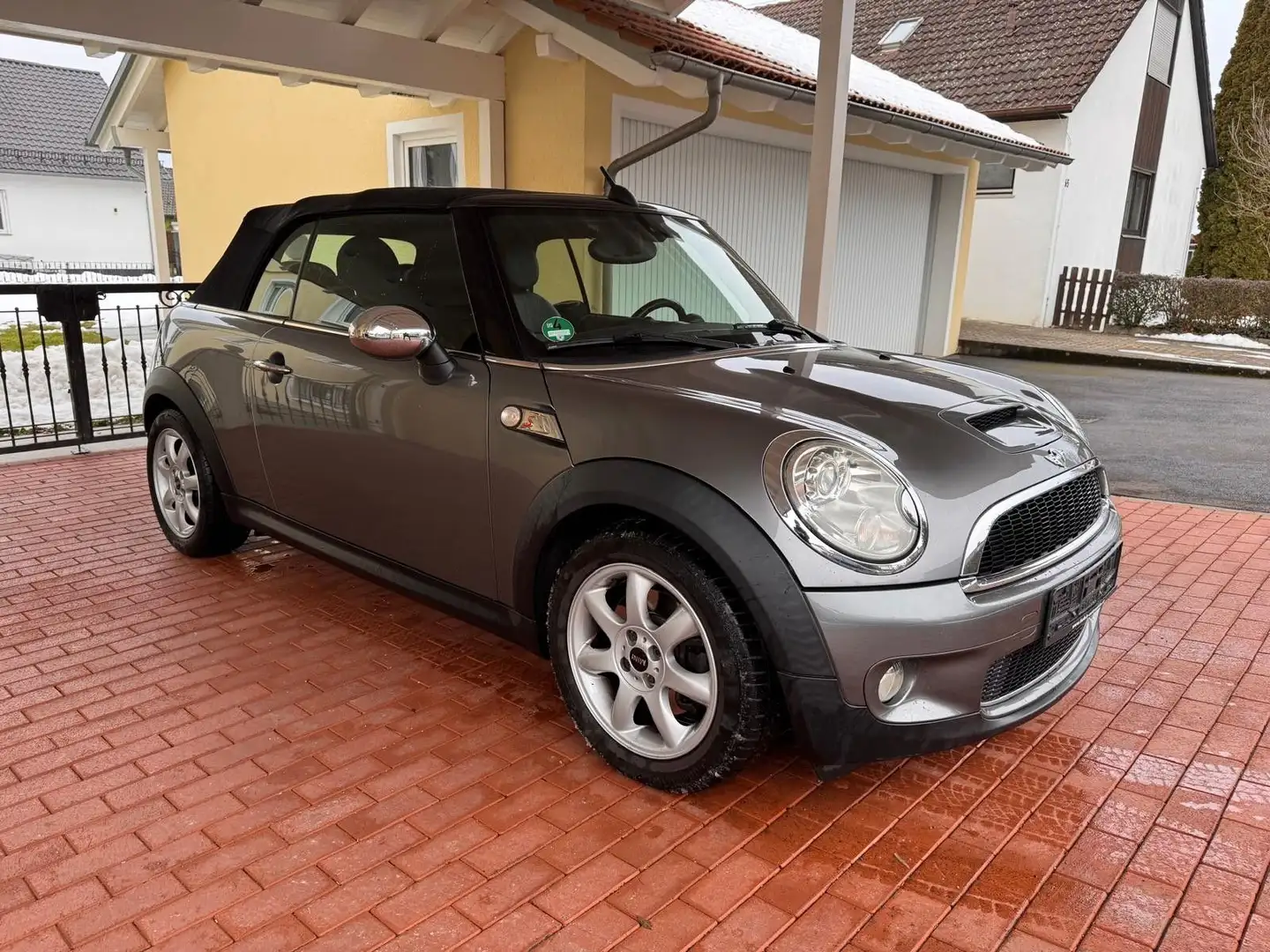MINI Cooper S COOPER S Cabrio*TEMPO/LEDER/XENON/NAVI* Gris - 2
