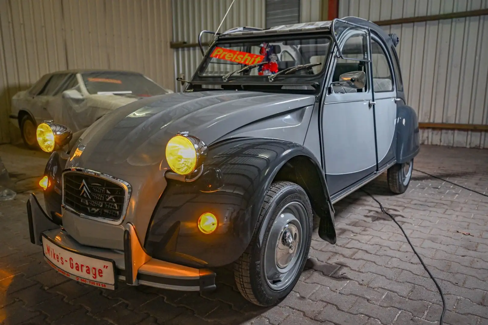 Citroen 2CV - 6 "Charleston" ,einmalig & vom Feinsten ! Grau - 1