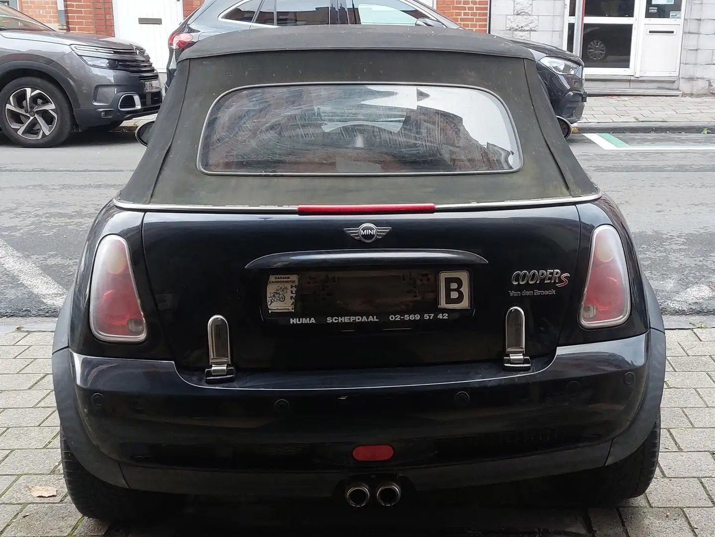 MINI Cooper S Cabrio mini cooper S cabriolet année 2005  120 KW Zwart - 1