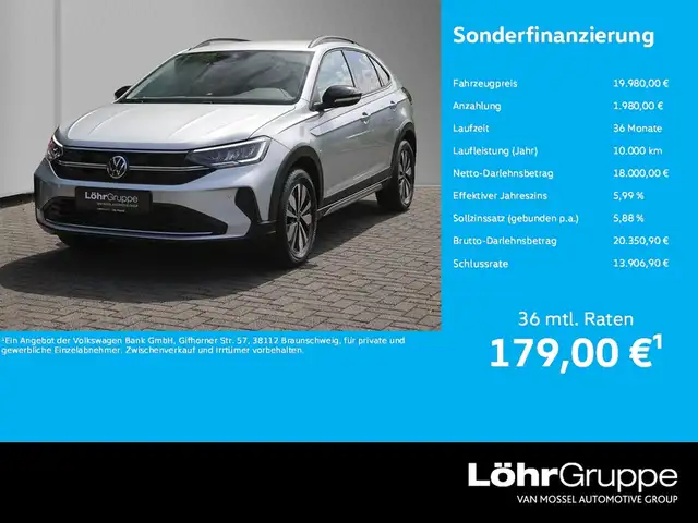 2025 Volkswagen Taigo in Silver for sale