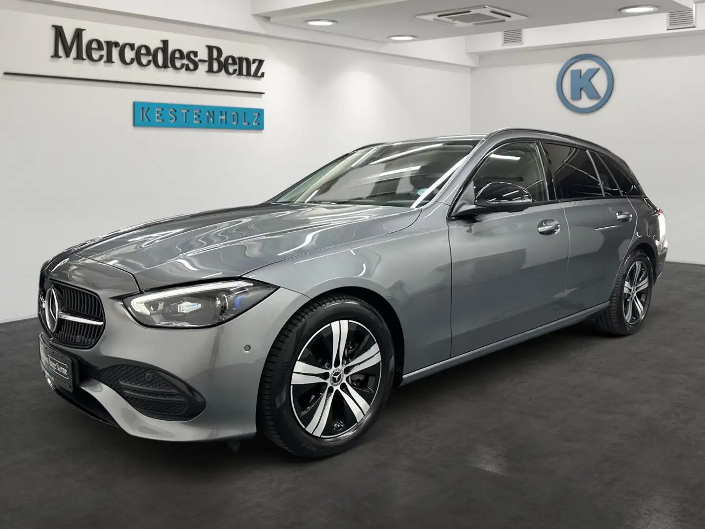 Mercedes-Benz C 300 T-Modell AHK+HEADUP+KEYGO+MEMORY+DIGITLGHT Grau - 2