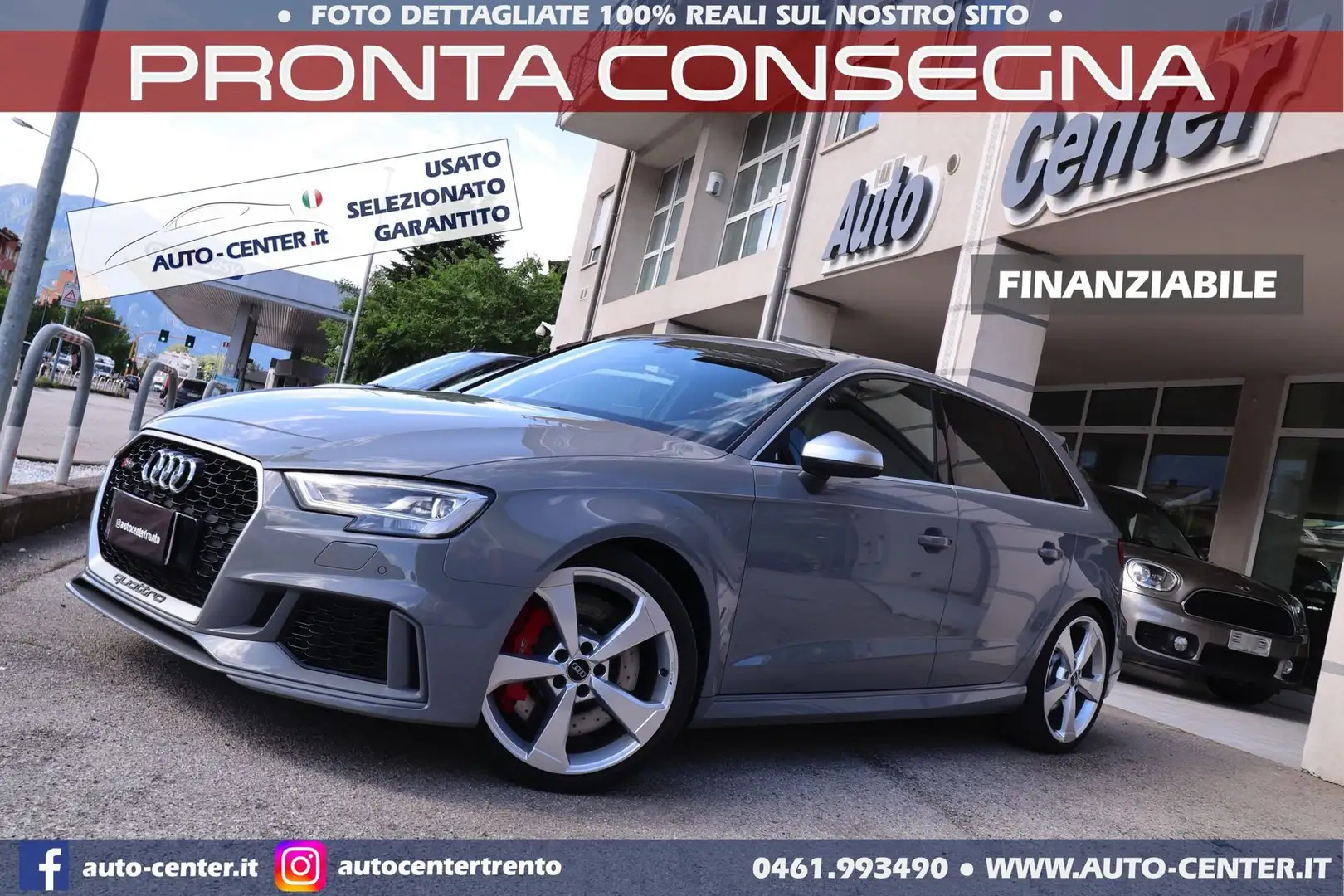 Audi RS3 RS 3 SPB 2.5 quattro S tronic Grigio - 1