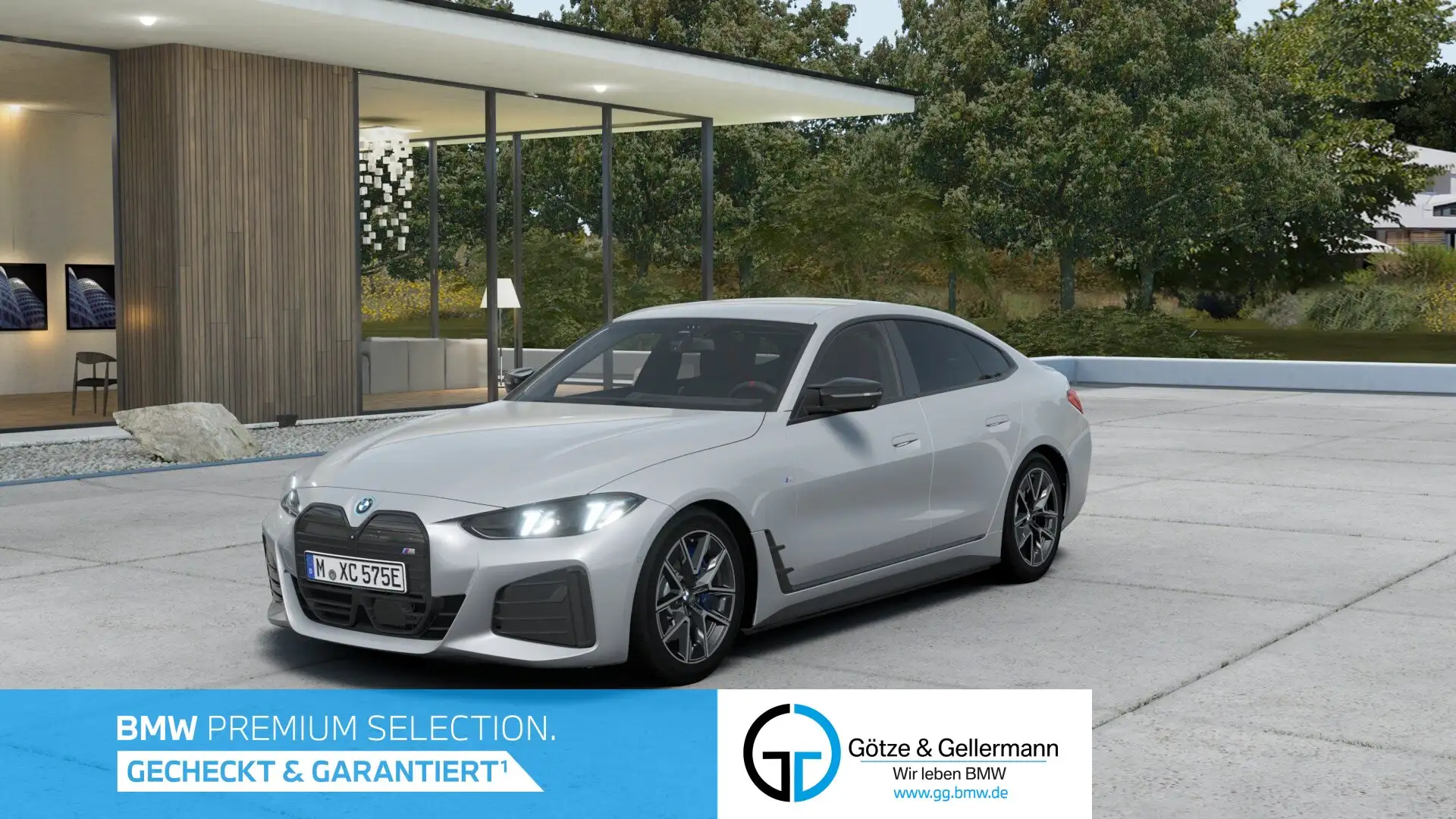 BMW i4 M50 xDrive // Leas.ab EUR666,-inkl. Grau - 1
