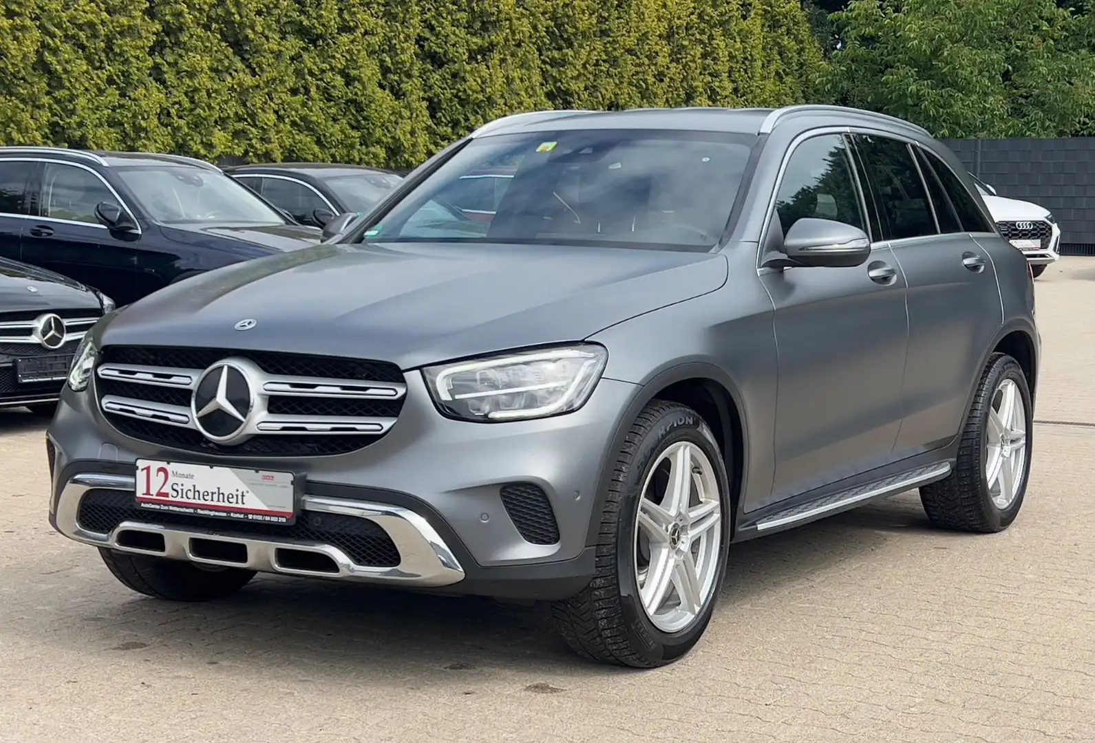 Mercedes-Benz GLC 300 GLC300d 4Matic 9G-TR-MAGNO MATT-WIDESCREEN-AHK- Grigio - 1