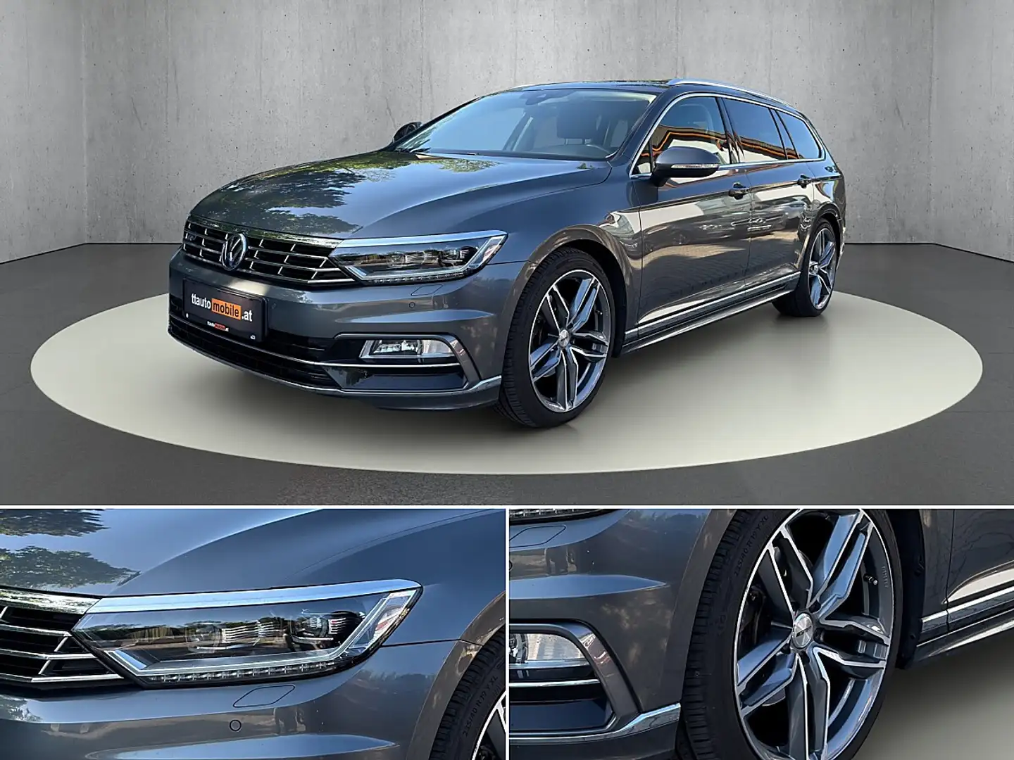 Volkswagen Passat Variant Highline 2,0 TDI DSG Grau - 2