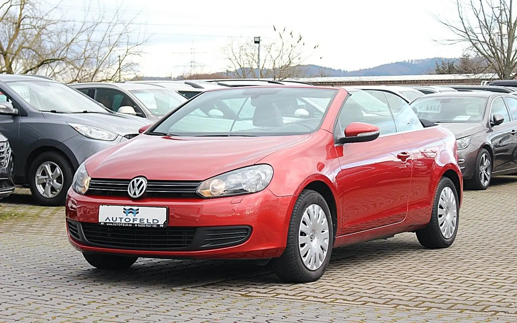 Volkswagen Golf 1.2  TSI Cabriolet/VOLLSH/ALLWETTER/PDC/SHZ Rot - 2