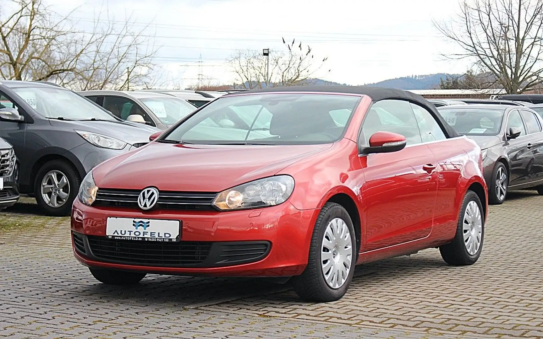 Volkswagen Golf 1.2  TSI Cabriolet/VOLLSH/ALLWETTER/PDC/SHZ Rot - 1