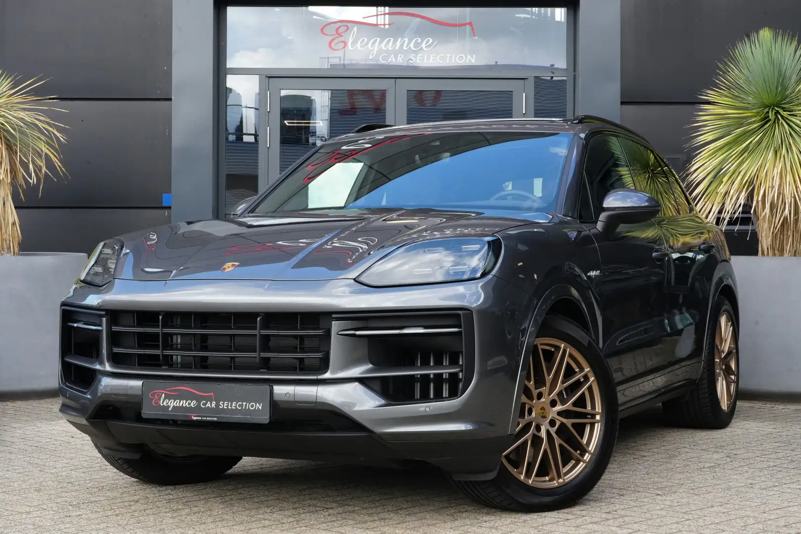 Porsche Cayenne 3.0 E-Hybrid 470pk Panoramadak/Bose/Camera Grijs - 1