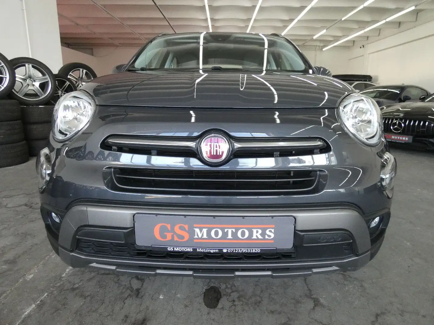 Fiat 500X Cross 1.3 FireFly*AUTOMATIK*PDC*Uconnect* Gris - 2