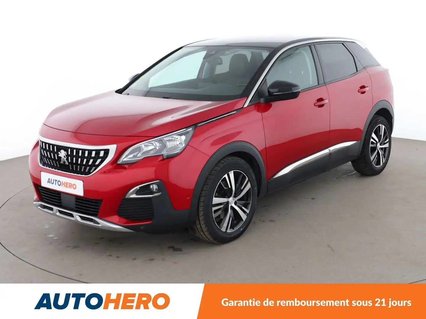 Peugeot 3008 1.6 Blue-HDi Allure EAT6 Rouge - 1