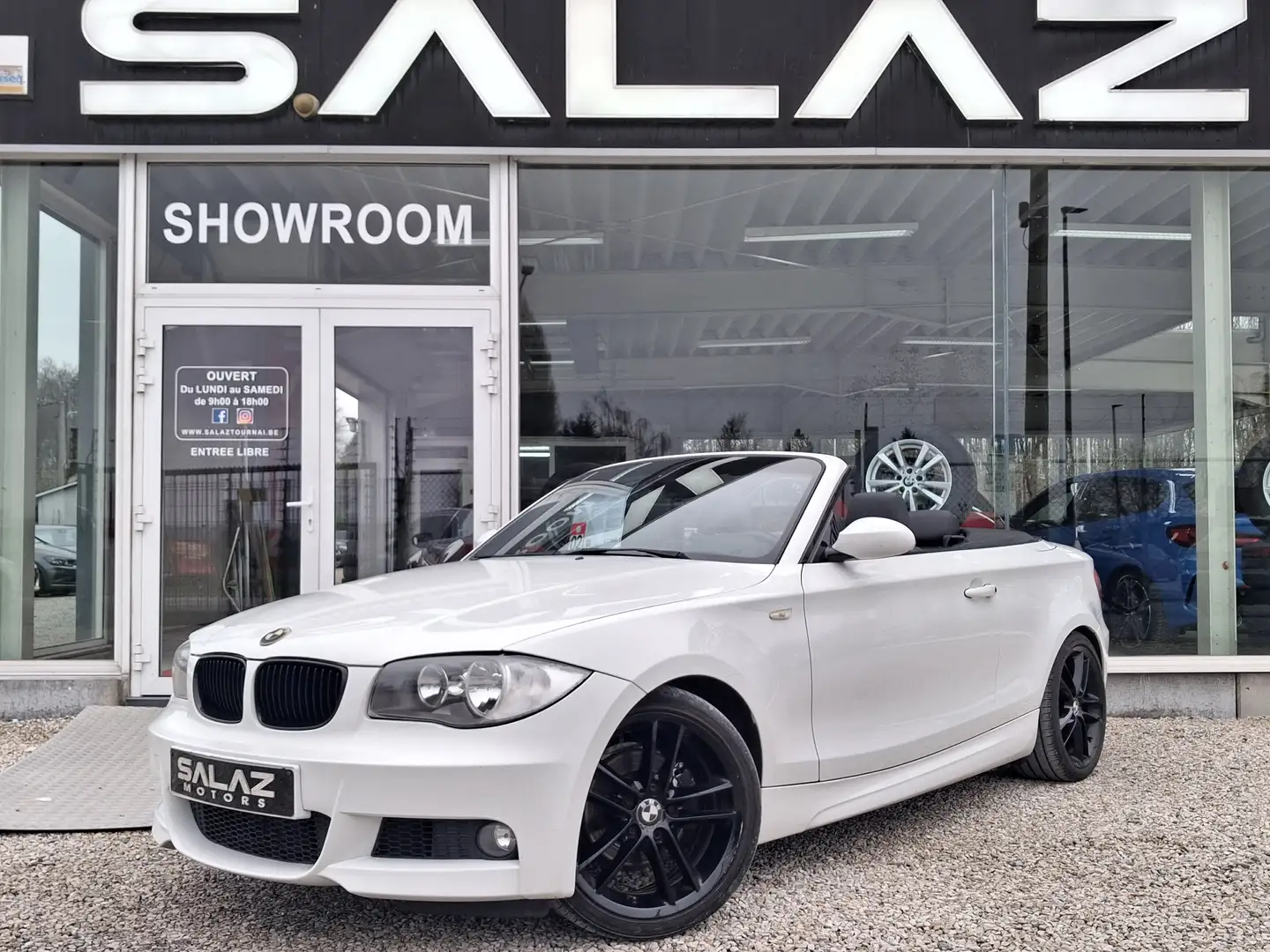 BMW 118 118 d / JOLI CABRIO /MARCHAND/NO GARANTIE Weiß - 1