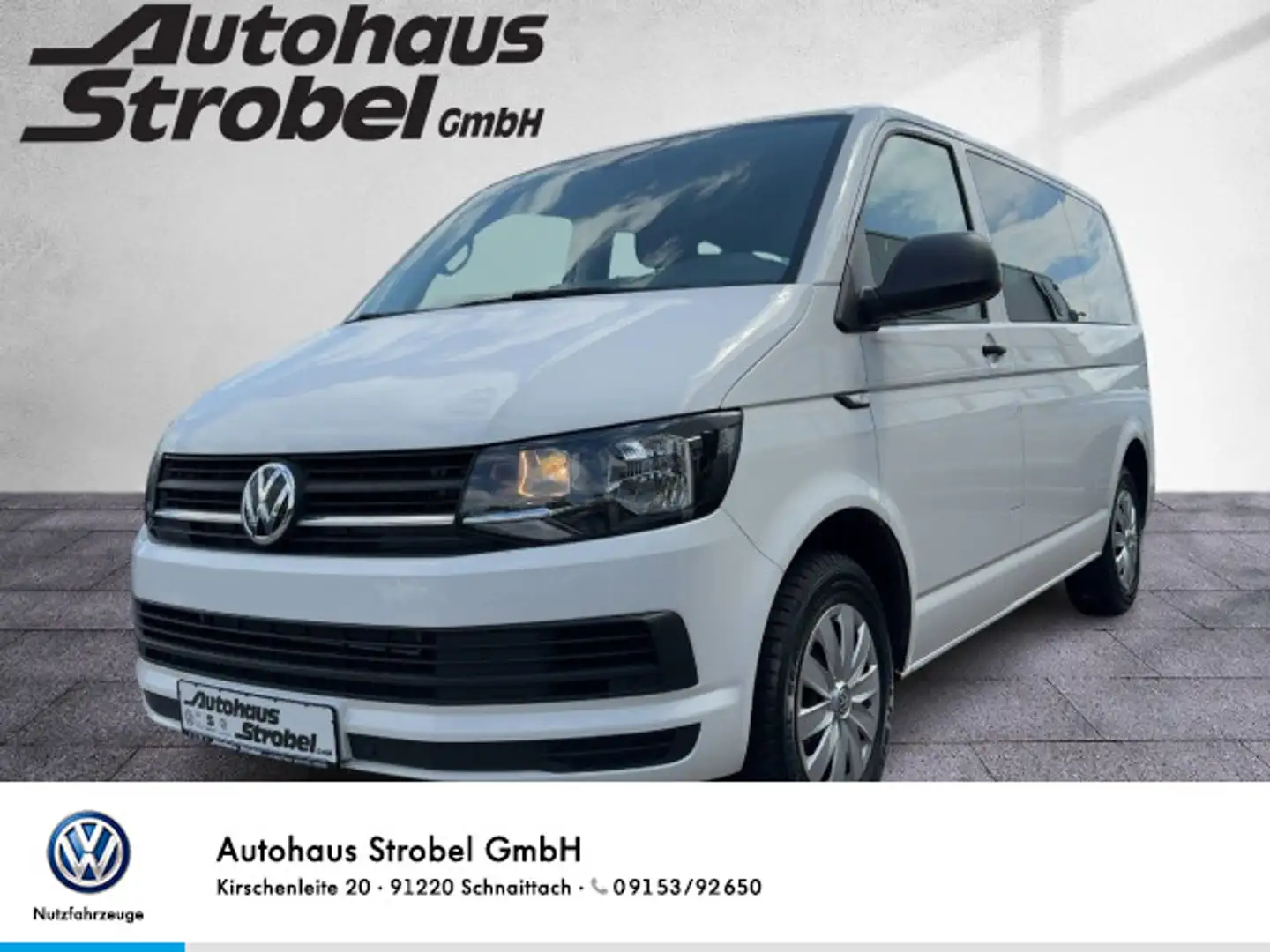 Volkswagen T6 Multivan 2.0 TDI DSG Trendline Kamera Bluet. Cli Weiß - 1