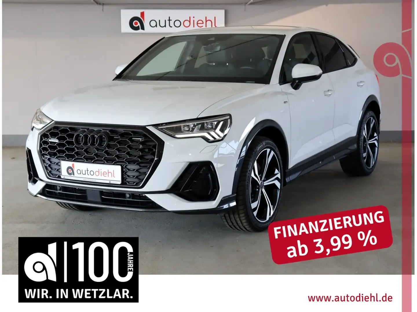 Audi Q3 Sportback 40TFSI S-Tronic *S-LINE*MATRIX Blanco - 1