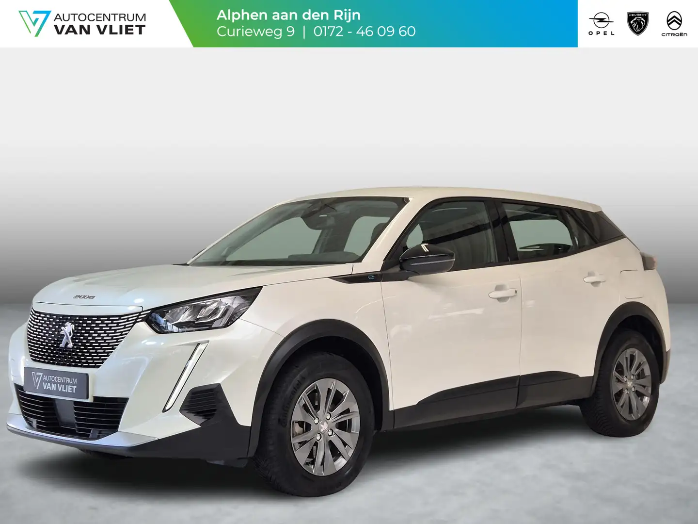 Peugeot e-2008 EV Active Pack 50 kWh | Navigatie | Parkeersensore Bílá - 1