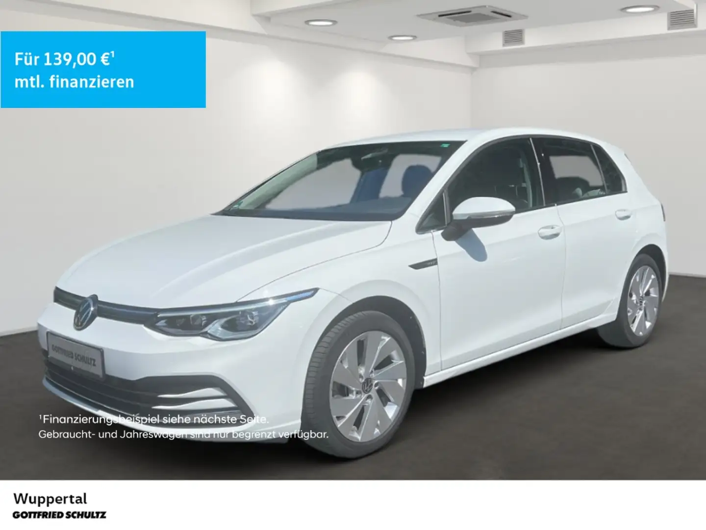 Volkswagen Golf 1.5 eTSI DSG ACC LED NAVI PDC LM Blanc - 1