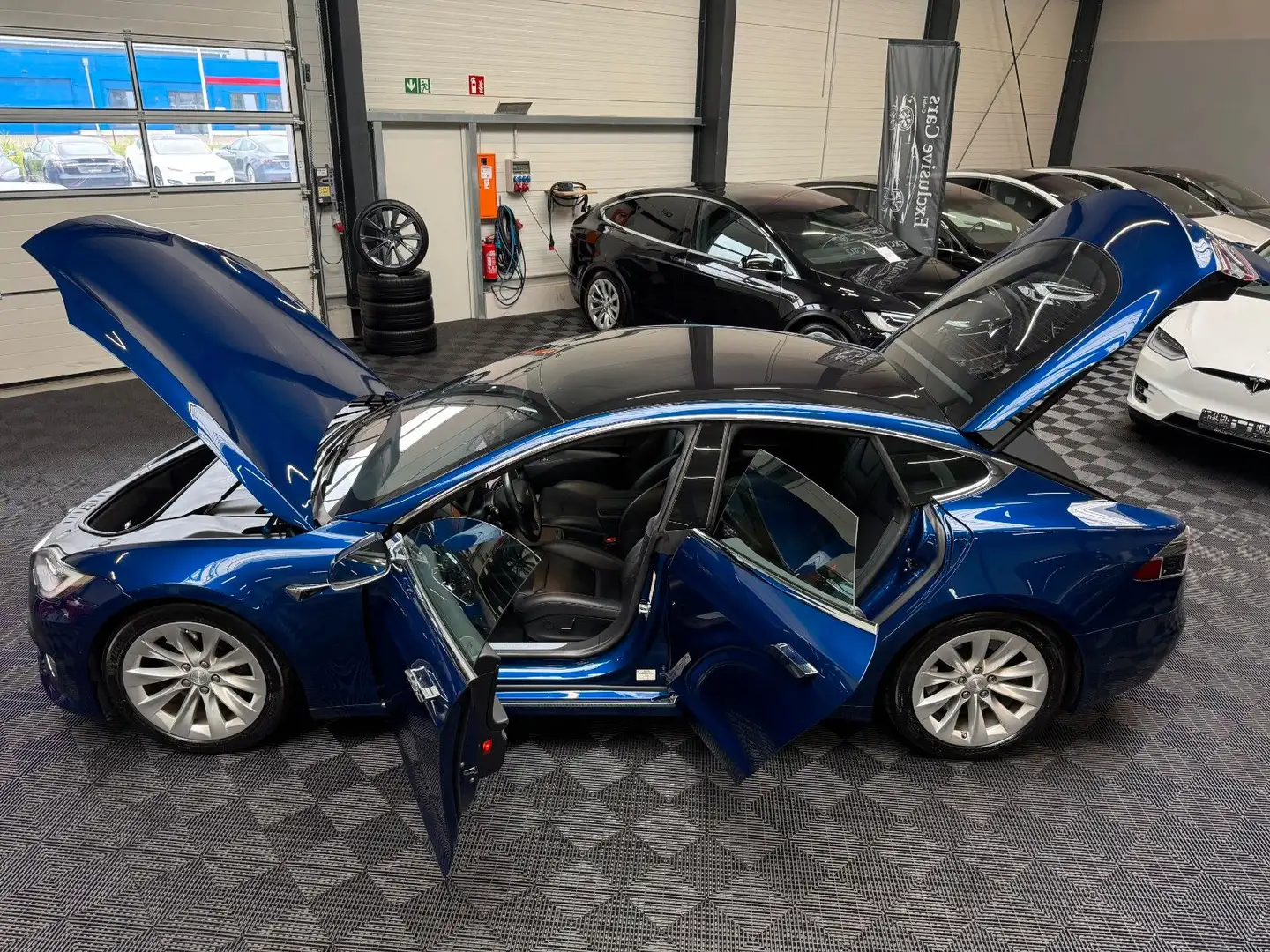 Tesla Model S MODEL S RAVEN LONG RANGE |  AP 3 | DEEP BLUE | Blau - 2