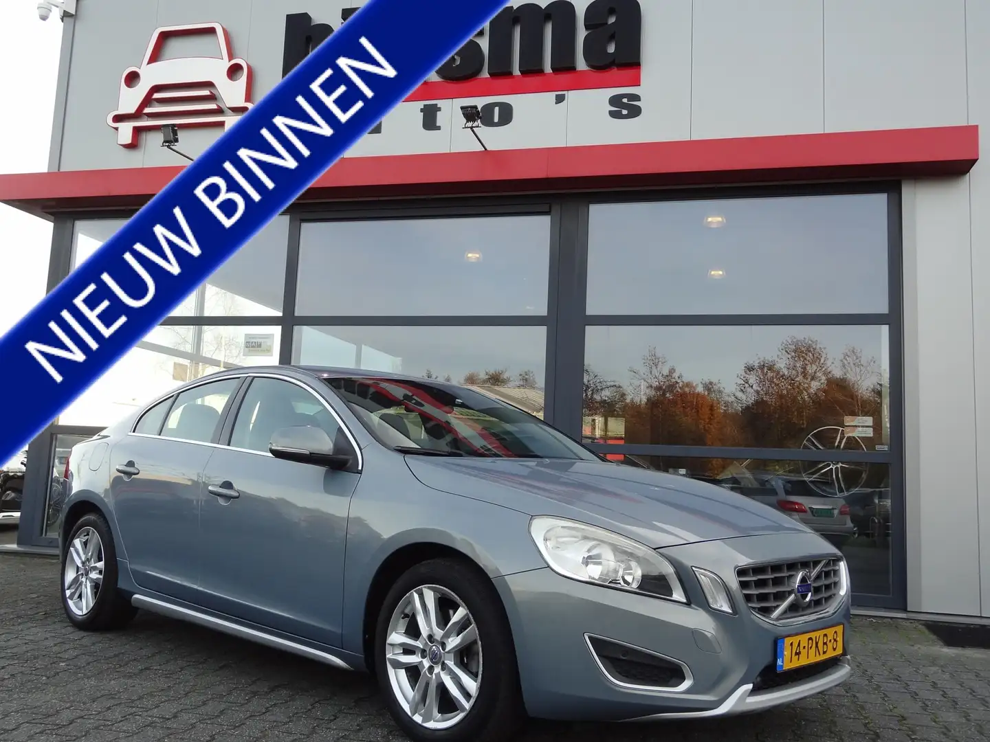 Volvo S60 1.6 T4 | 180 PK | NL-AUTO | YOUNGTIMER | VAN 1E EI Bleu - 1