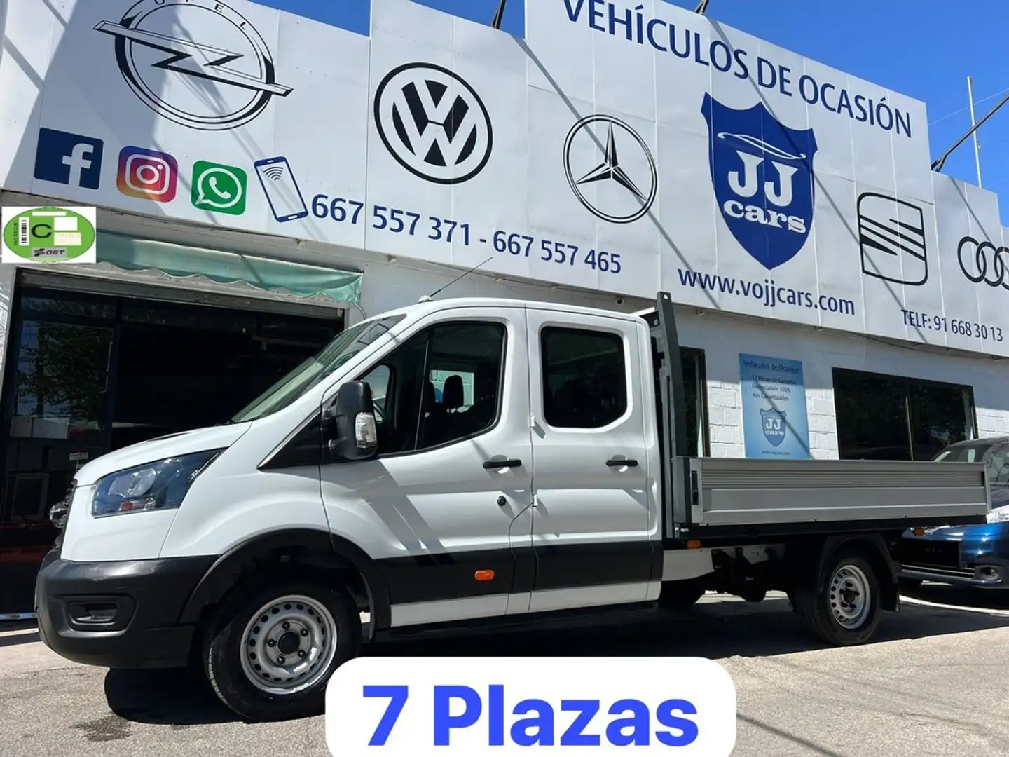 Ford Transit 350 96kW L4 Ambiente Propulsión Trasera Blanco - 1