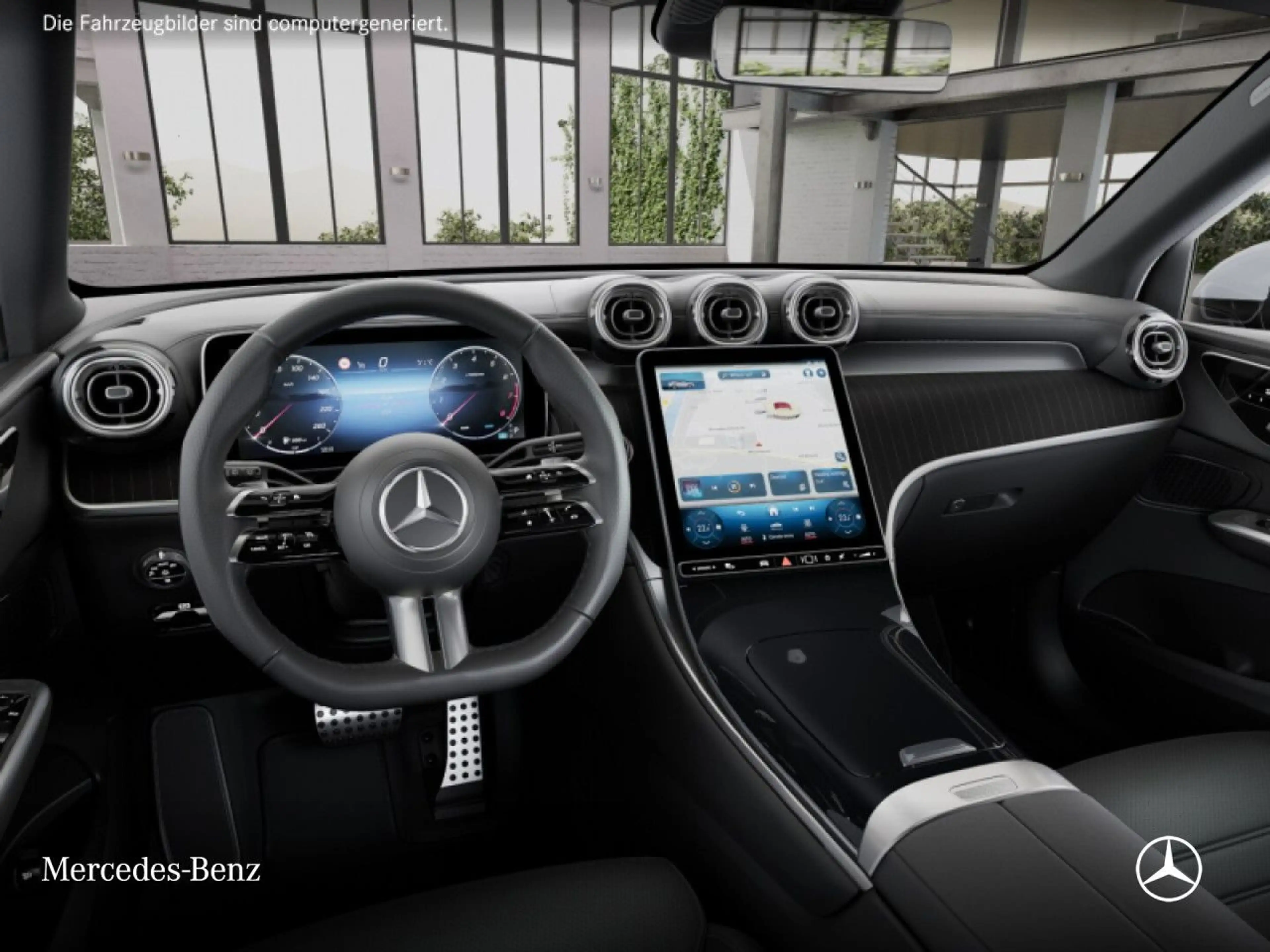 Mercedes-Benz GLC 200 4M AMG+360+AHK+TOTW+KEYLESS+9G — photo 9