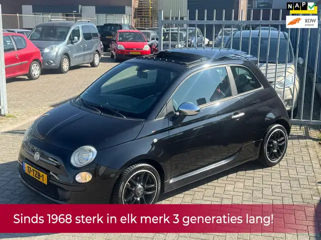 Fiat 500 Abarth 0.9 TwinAir Plus NL AUTO NAP! Pano schuif l Leder