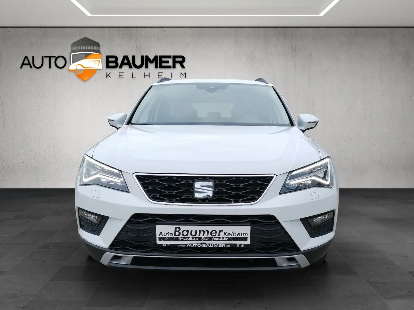 SEAT Ateca 1.5 TSI Style DSG AHK FAP5 el.HK VC Weiß - 2