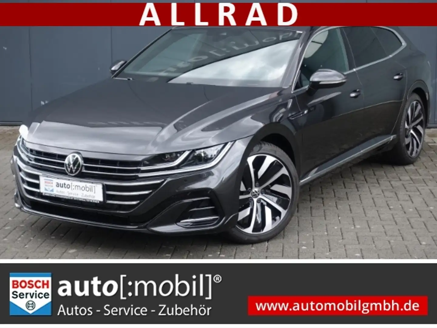 Volkswagen Arteon Shooting Brake 2.0 TDI DSG+4 MOTION+R-LINE, RFK, P Gris - 1