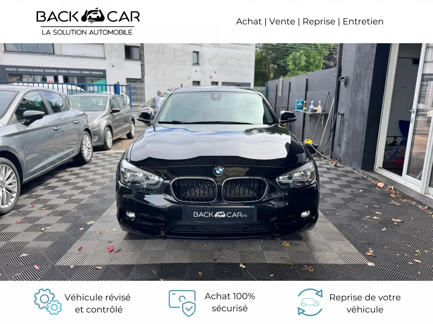 BMW 118 118d 150 ch Sport Negro - 2
