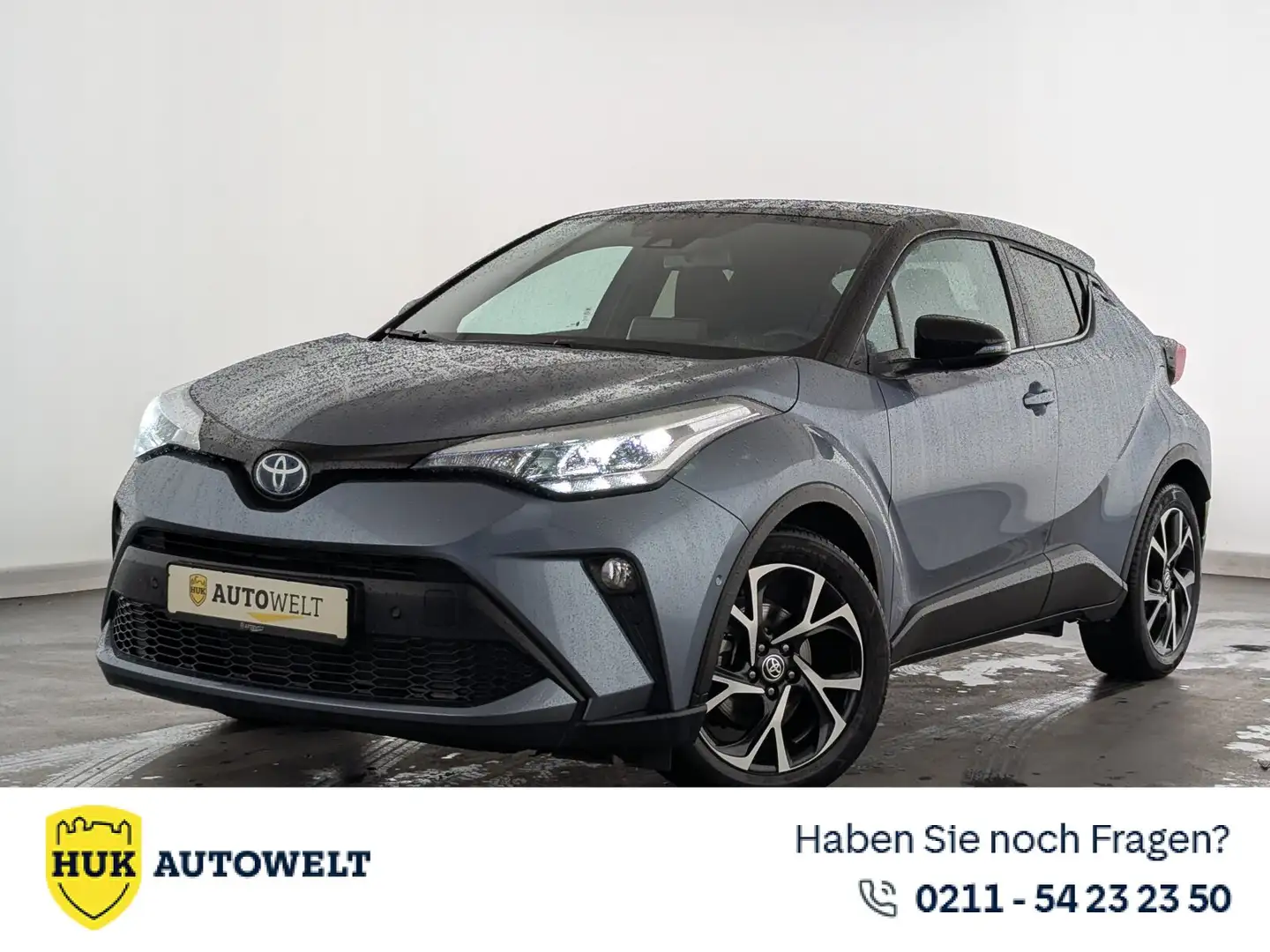 Toyota C-HR C-HR 2.0 Hybrid Team D LED+NAVI+ACC+SHZ+RFK+ Gris - 1