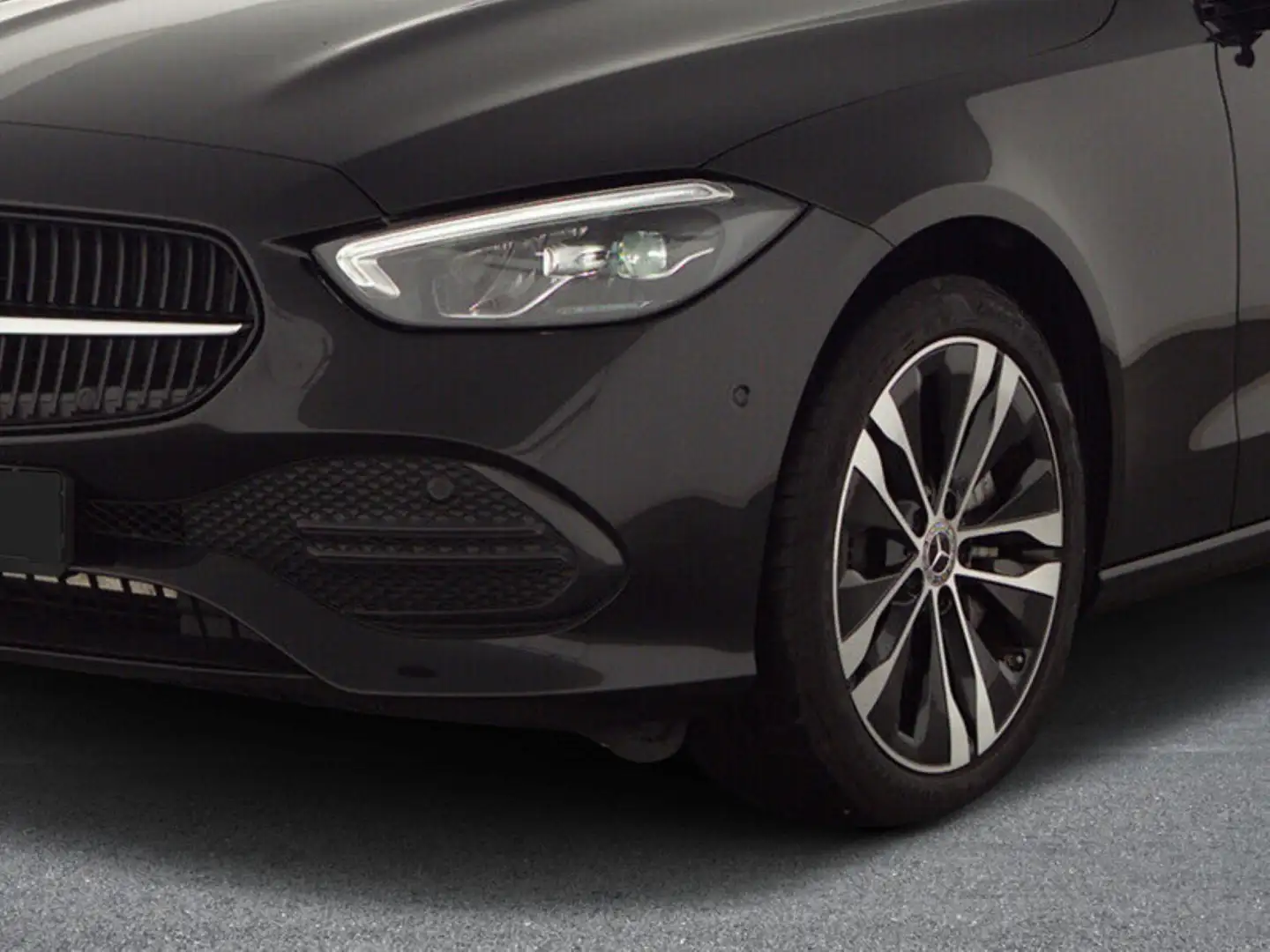 Mercedes-Benz C 300 e T AVANTGARDE+LED+9G+PANO+NIGHT+360+DSTR Noir - 2