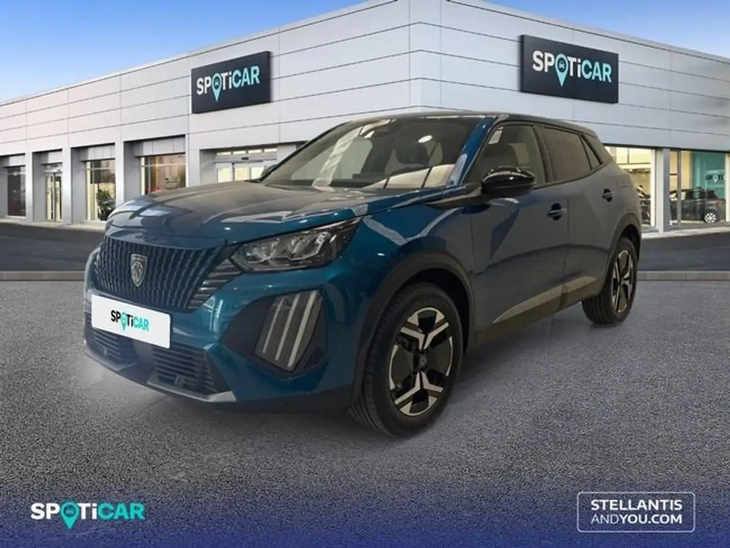 Peugeot 2008 Gasolina 100 S&S 6 Vel. MAN Allure Azul - 1