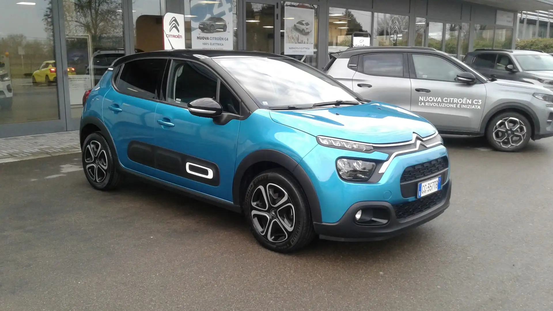 Citroen C3 BlueHDi 100 S&S Shine Bleu - 1