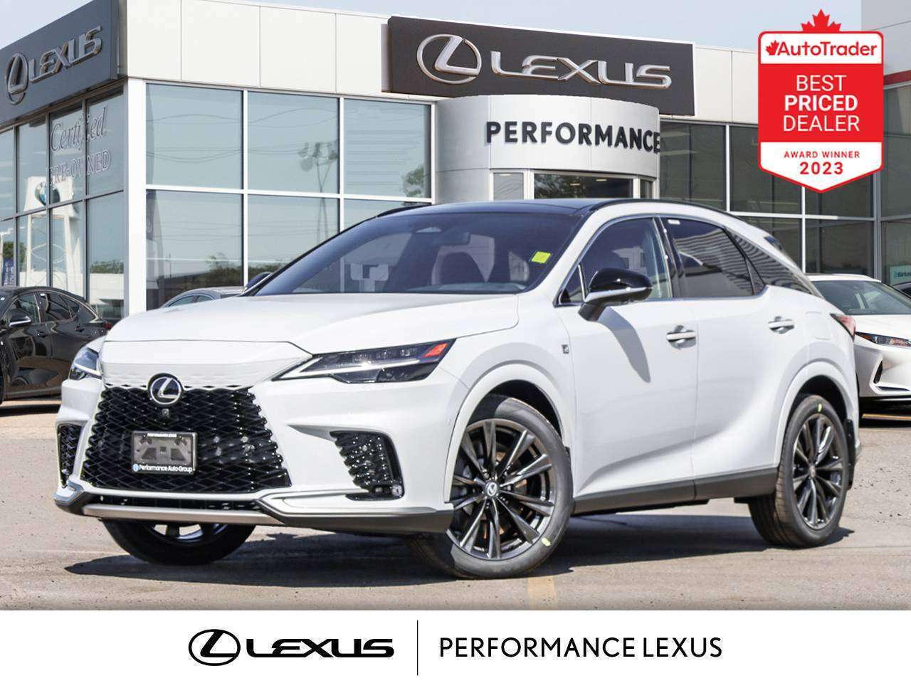 2026 Lexus RX 350 AWD F SPORT 3- PRECISION CRAFTED IN CANADA