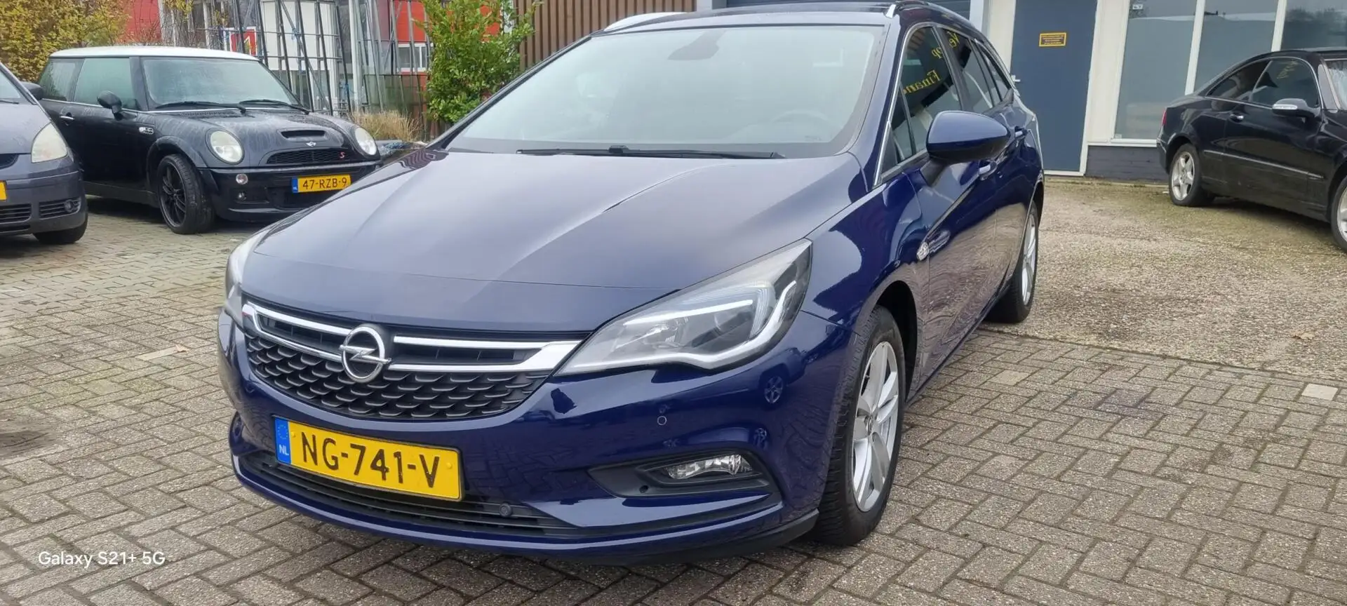 Opel Astra Sports Tourer 1.0 Business+💢€5899,-💢 Clima, DAB+, Bleu - 2