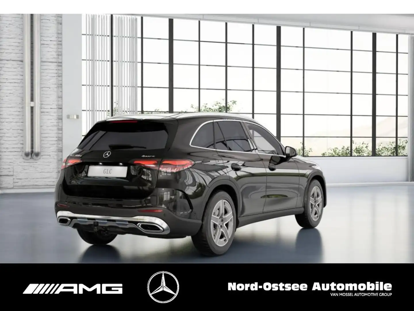 Mercedes-Benz GLC 300 d 4M AMG MBUX SHZ KLIMA KEYLESS-GO Noir - 2