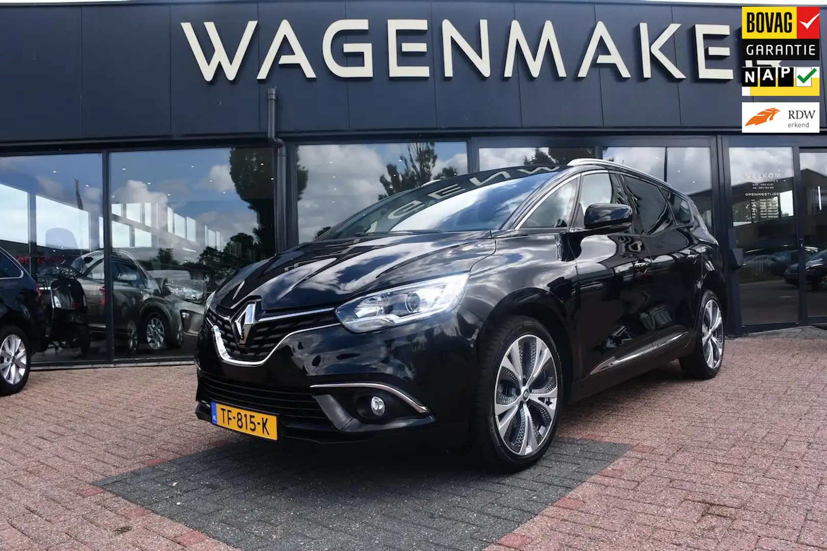 Renault Grand Scenic 1.2 TCe Intens 7p. Clima|Cruise|Navi! Zwart - 1