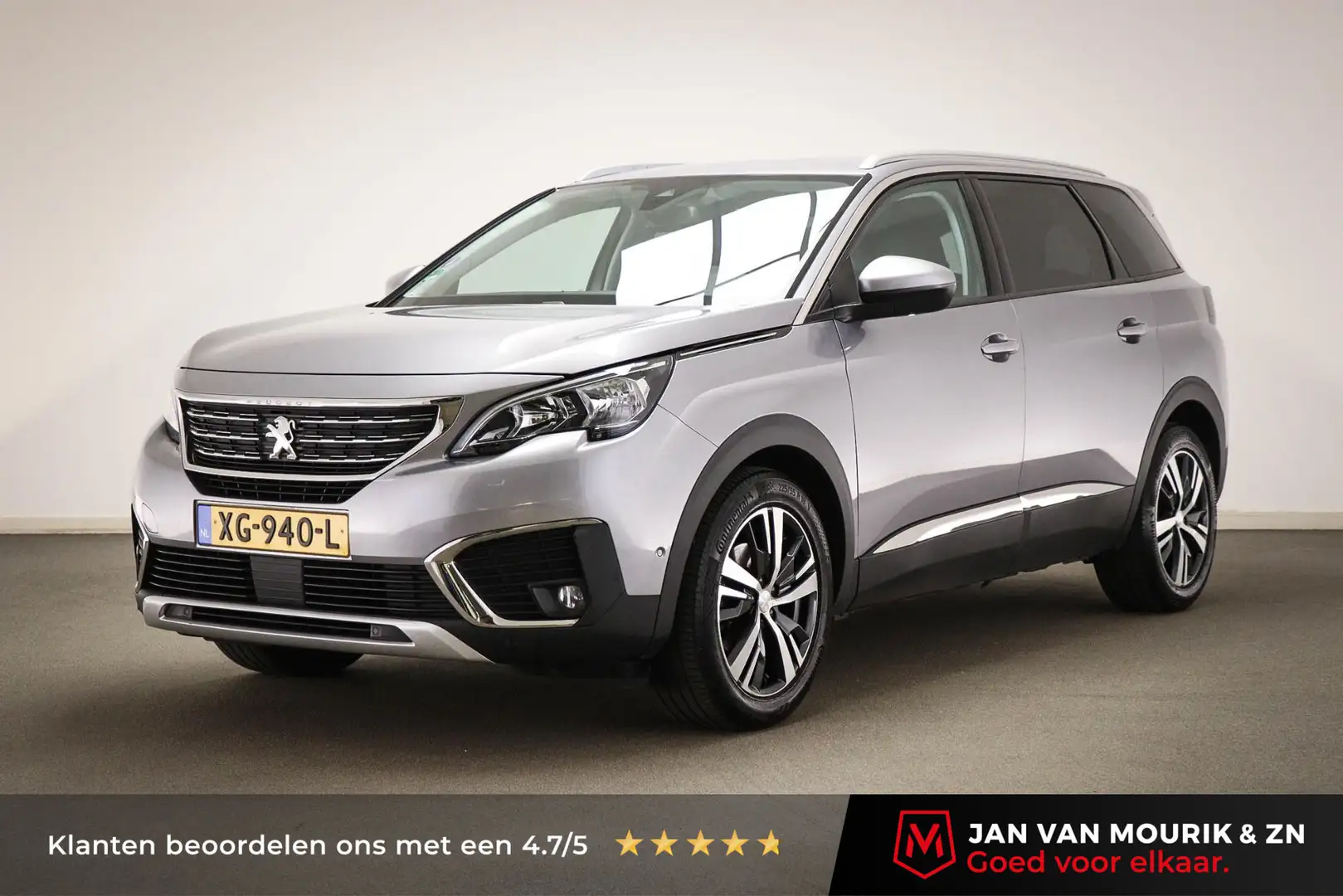 Peugeot 5008 1.2 PureTech Blue Lease Premium | SAFETY PACK | HA Gris - 1