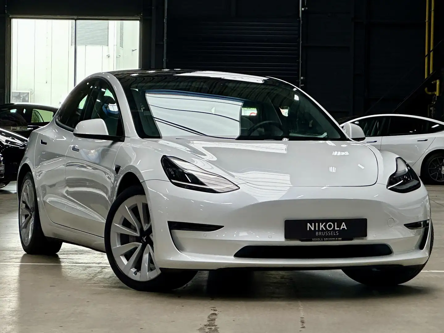 Tesla Model 3 LONG RANGE AWD - 2021 MODEL - FULL SELF DRIVING Bianco - 1