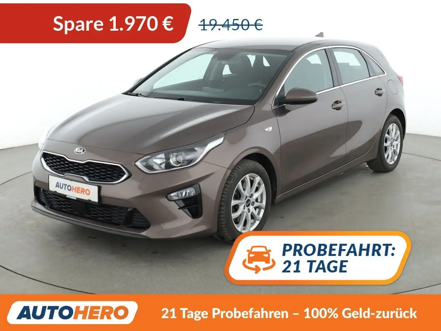 Kia Ceed / cee'd 1.6 CRDi Vision Aut.*NAVI*CAM*ACC*SHZ*LHZ*ALU* Braun - 1