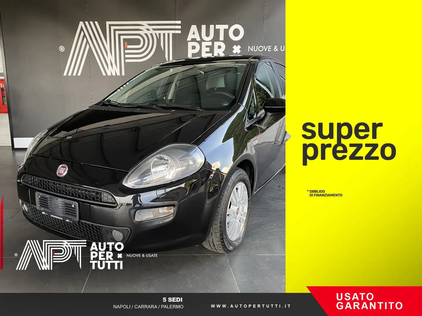 Fiat Punto Punto 1.2 Street 5p E6 Negro - 1