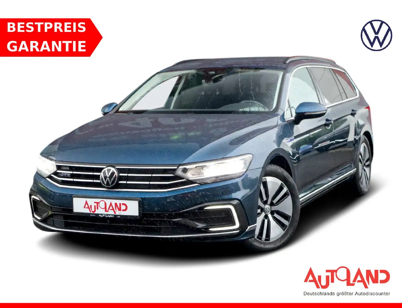Volkswagen Passat Variant GTE LED Navi ACC AHK Kamera PDC Blau - 1