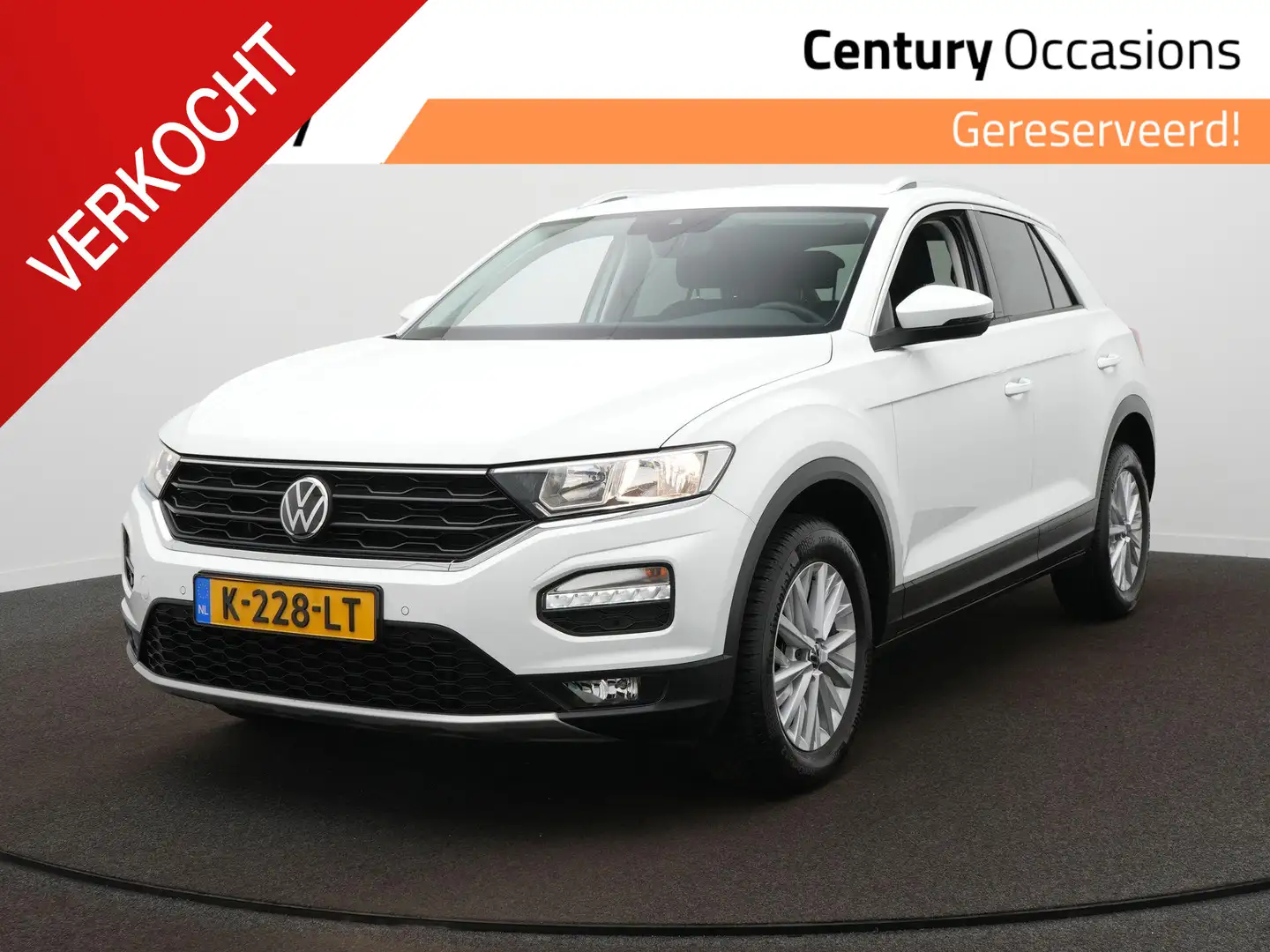 Volkswagen T-Roc 1.0 TSI Style / Adap. Cruise / Camera / Trekhaak Wit - 1