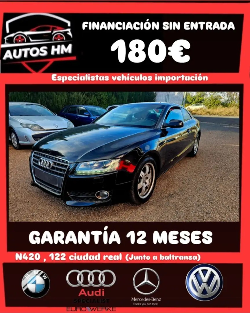 Audi A5 Coupé 2.0TDI Černá - 1