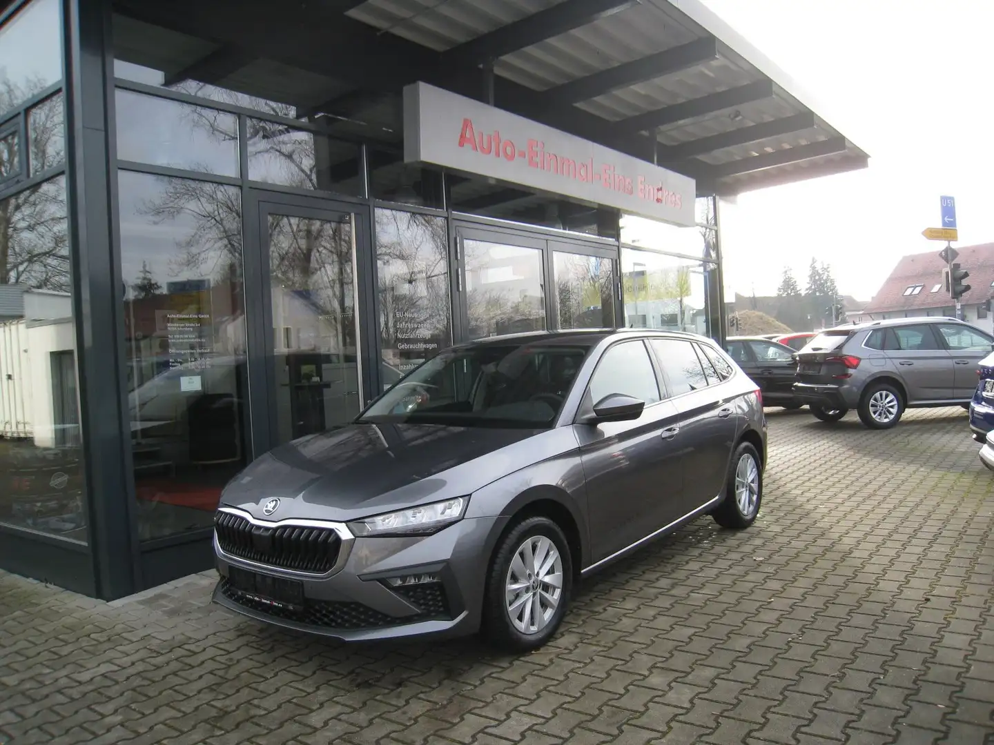Skoda Scala 1.0TSI DSG SELECTION PLUS *Kamera*ACC*el.Heckkl Gris - 1