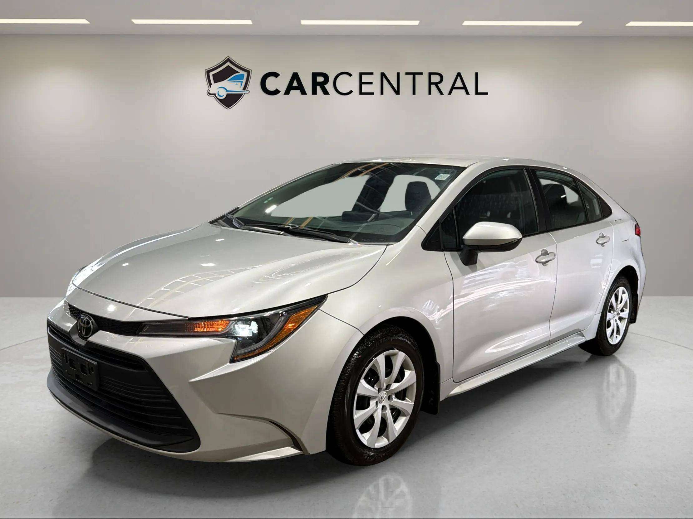 Silver 2025 Toyota Corolla Sedan Front-Wheel Drive Automatic