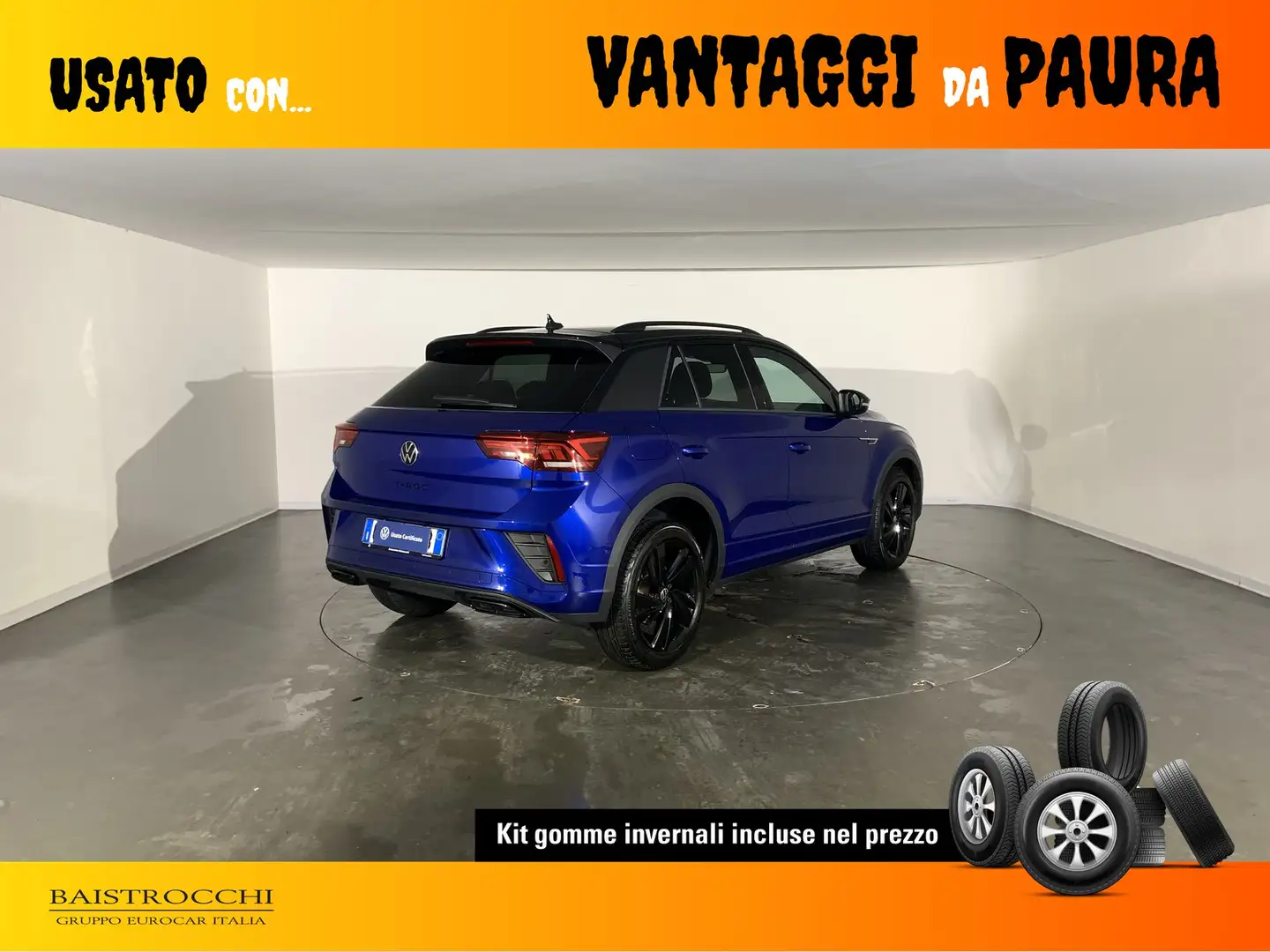 Volkswagen T-Roc 1.0 tsi r-line plus 115cv Nero - 2