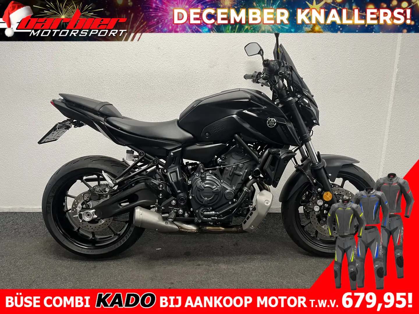 Yamaha MT-07 Noir - 1