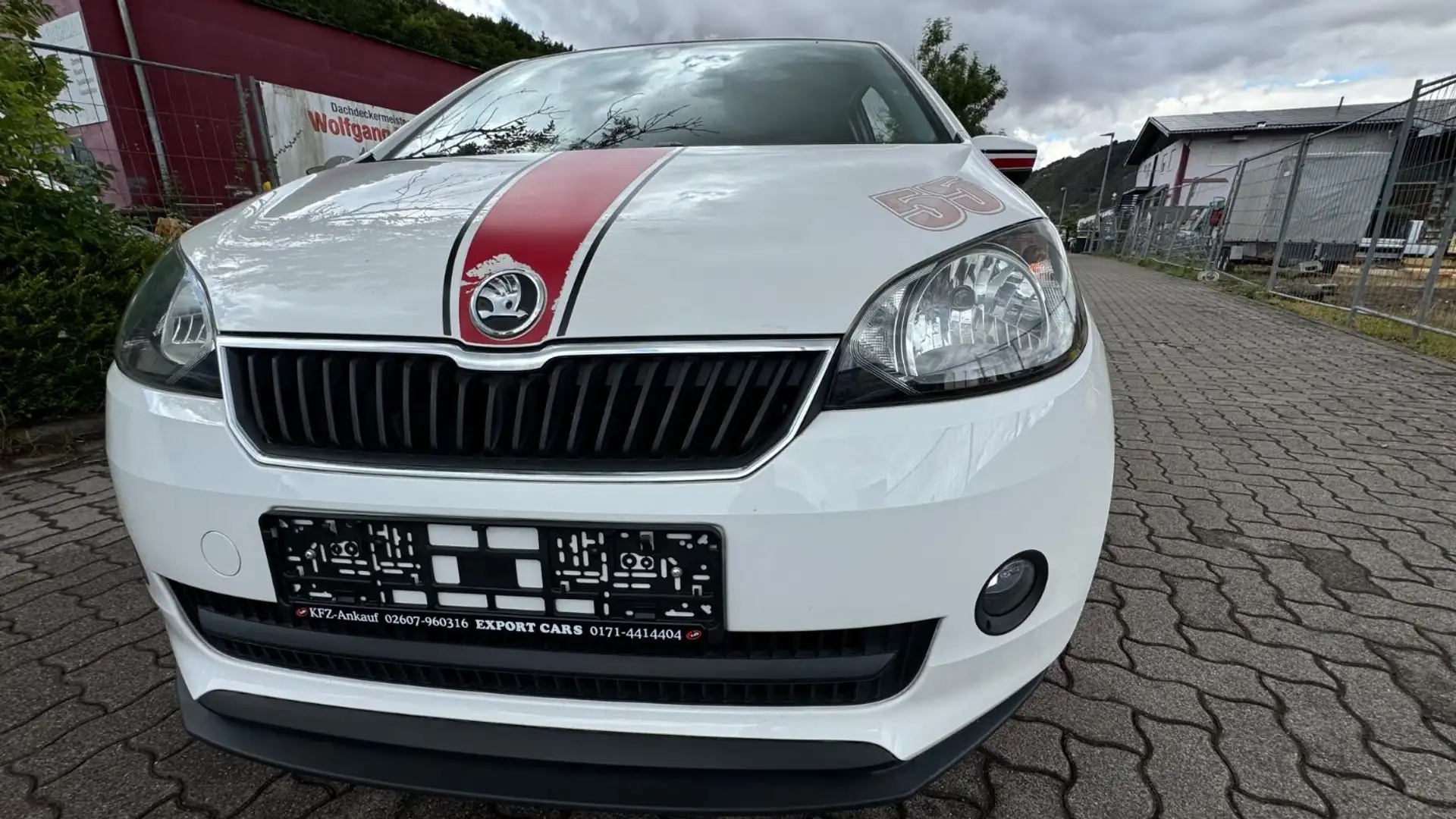 Skoda Citigo Sport 79TKM CNG!Scheckh.KlimaTÜV! SH FP!! Белый - 1